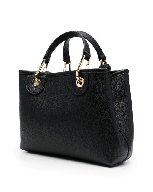 Emporio Armani Black Small Shopping Bag