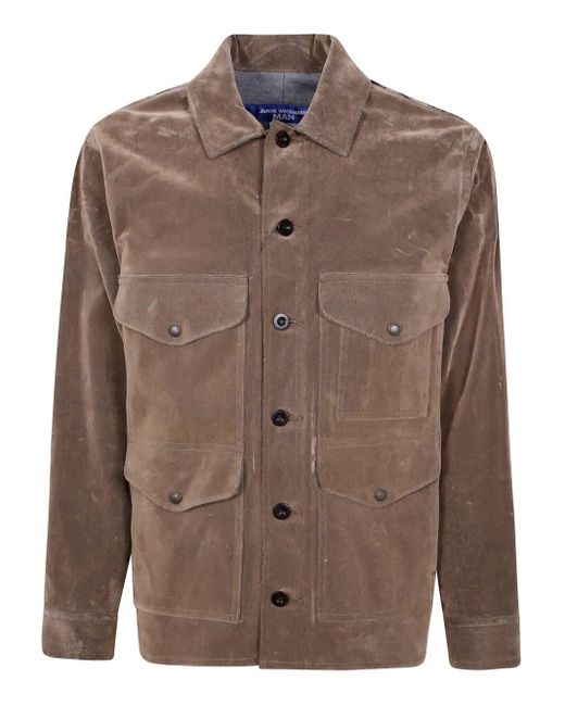 Giacca Camicia di Junya Watanabe in Brown da Uomo