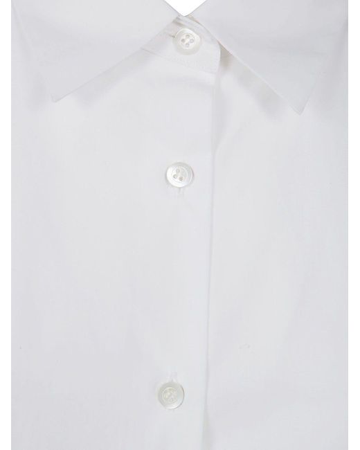 Dries Van Noten White 00760 Casio 8328 Shirts