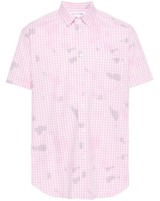 Comme des Garçons Pink Shirt Woven for men