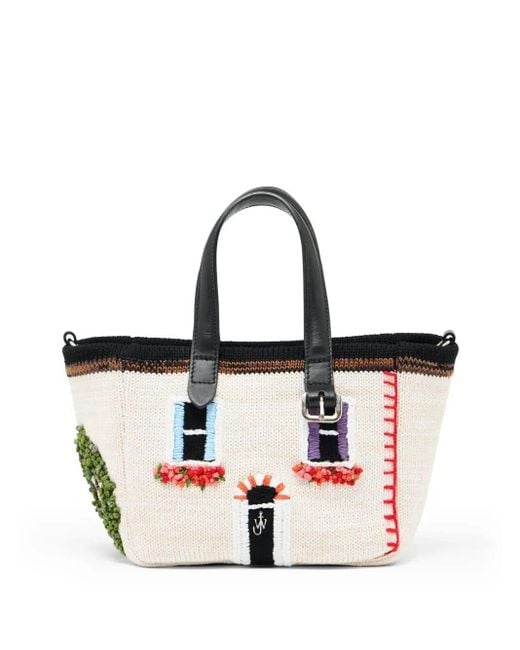 J.W. Anderson White Mini House Shoulder Bag