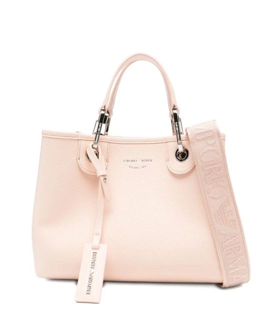 Emporio Armani Pink Shopping Bag