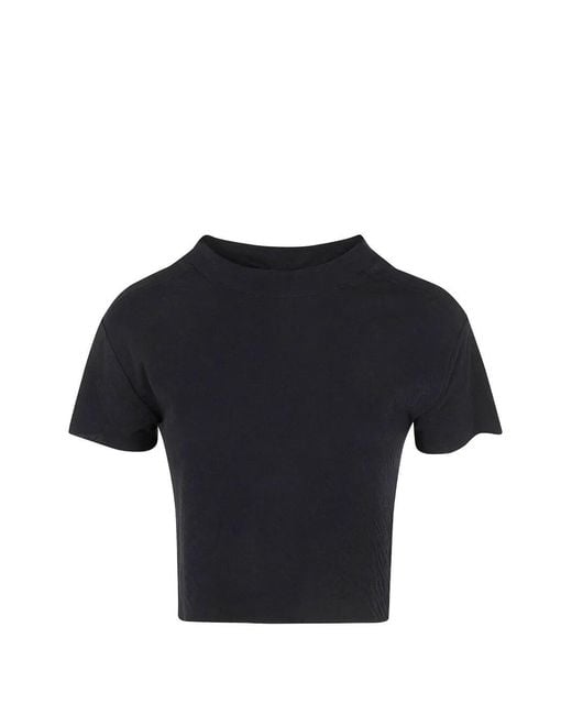 Thom Krom Blue Crop T-Shirt
