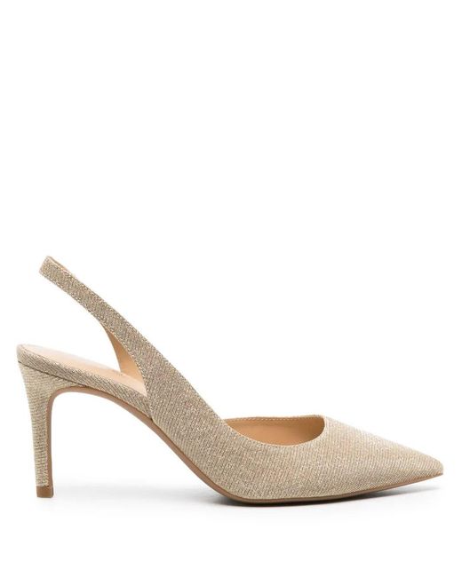 MICHAEL Michael Kors White "Alina" Flex Sling Pump