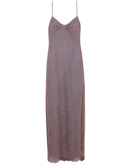 Emporio Armani Purple Dress