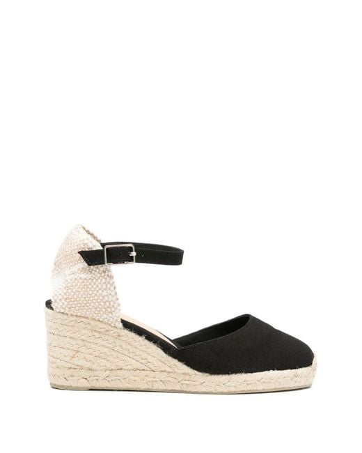 Castaner Black "Carol" Espadrillas Shoes