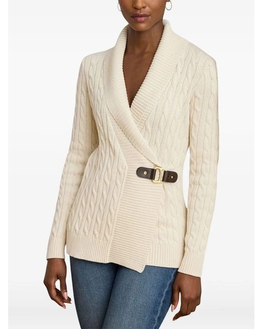 Ralph Lauren Natural "Donato" Long Sleeve Sweater