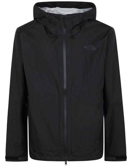 The North Face Black Packable Light Rain Jacket for men