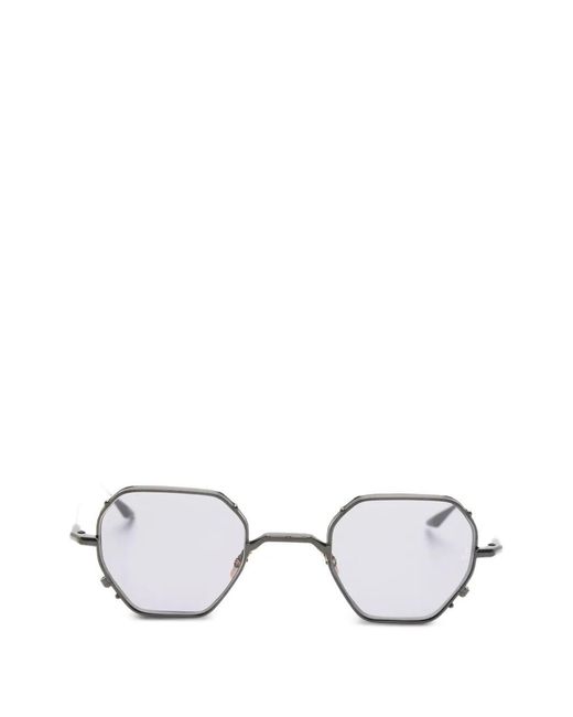 Jacques Marie Mage White Verlaine Sunglasses