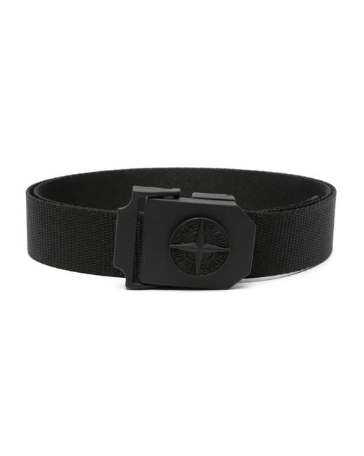Stone Island Black Cintura Classic for men