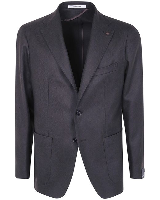 Tagliatore Blue Jacket Single Breasted "Montecarlo" for men