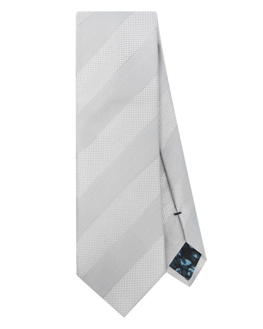 Cravatta A Righe di Paul Smith in White da Uomo