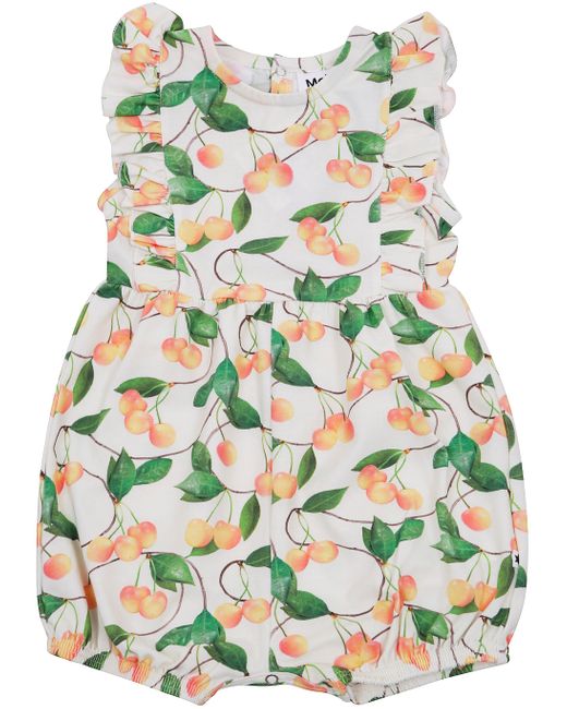 Molo Green Felicia No Sleeves Short Bodysuit