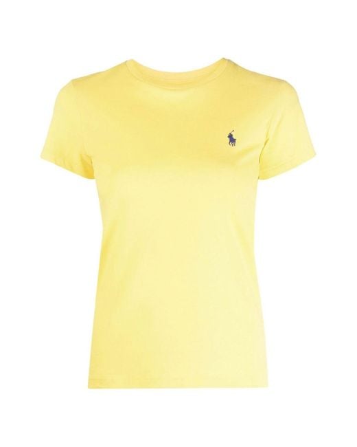 Polo Ralph Lauren Yellow Short Sleeve T-shirt