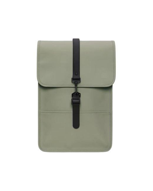 Rains Green Backpack Mini