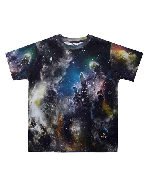 Molo Blue Riley T-Shirt Short Sleeves