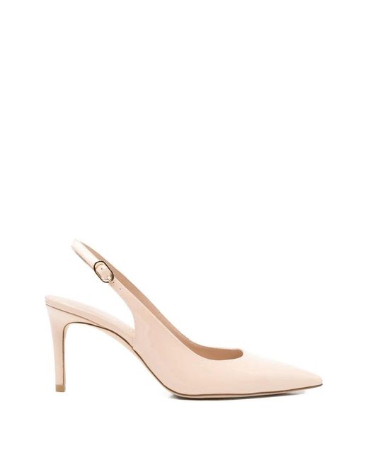 Stuart Weitzman Pink Stuart Power T.075 Slingback