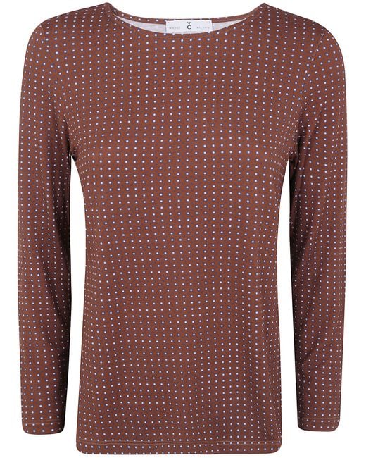 Whyci Red T-Shirt Round Neck "Wh0635"