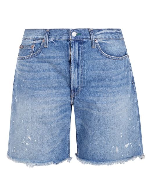 Polo Ralph Lauren Blue Shorts Denim Trousers for men