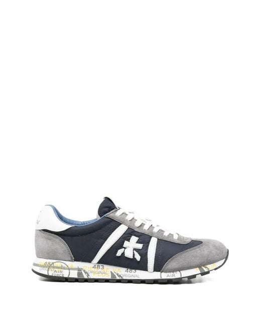 PREMIATA SNEAKERS White Lucy Sneakers for men
