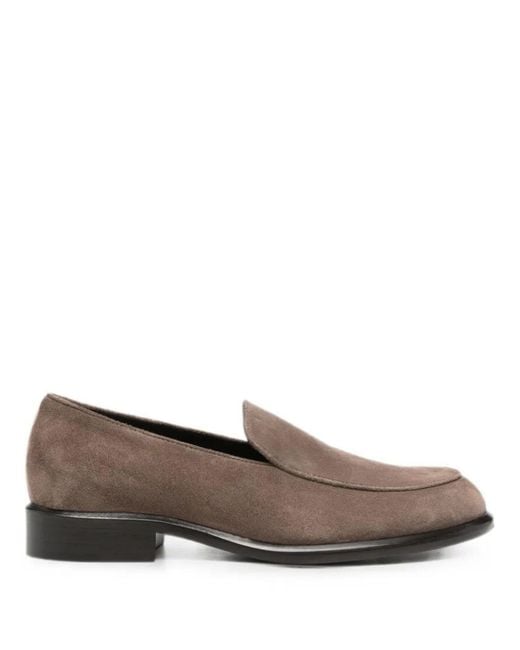Khaite Brown Loafer "Miles"