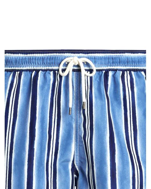 Polo Ralph Lauren Blue Striped Swim Shorts for men