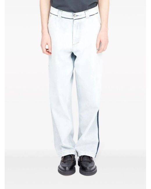 Maison Margiela White Pants 5 Pockets for men