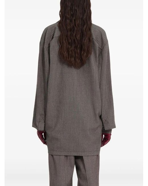MM6 by Maison Margiela Gray Mini Dress