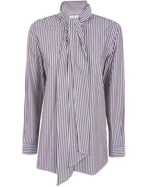 Camicia Flake "Oversized" di Whyci in Purple