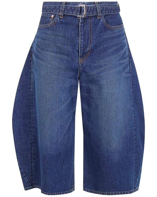 Sacai Blue Denim Pants