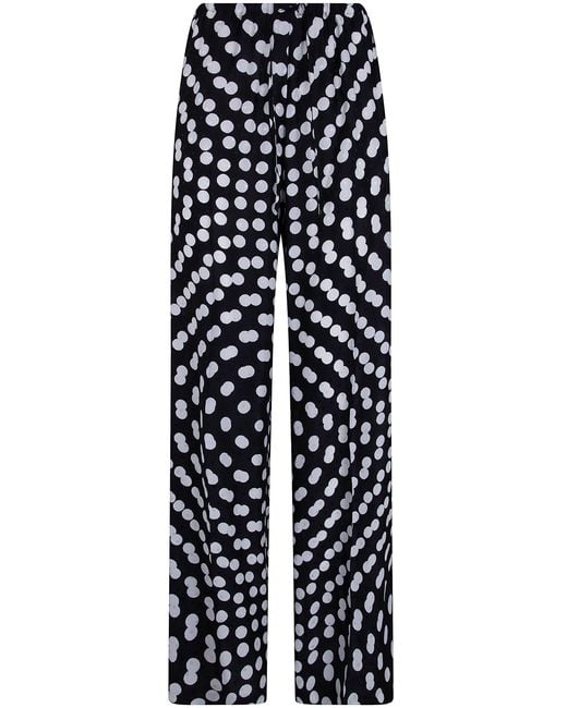 Dries Van Noten Black "Puvis" Long Trousers