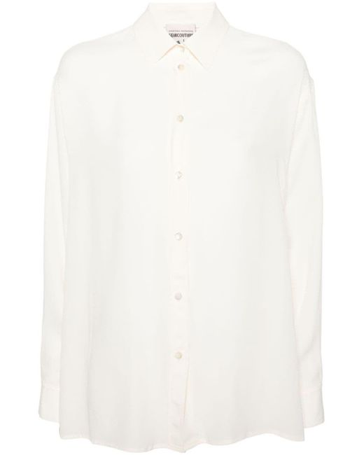 Semicouture White Veridiana Shirt