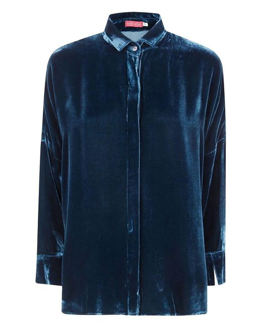 BIANCO LEVRIN Blue "Ares" Shirt