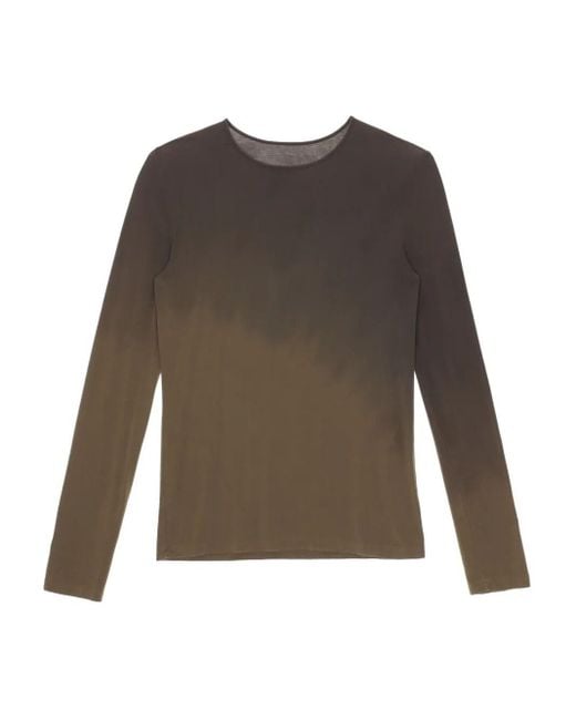 "Ti" Top di Uma Wang in Green