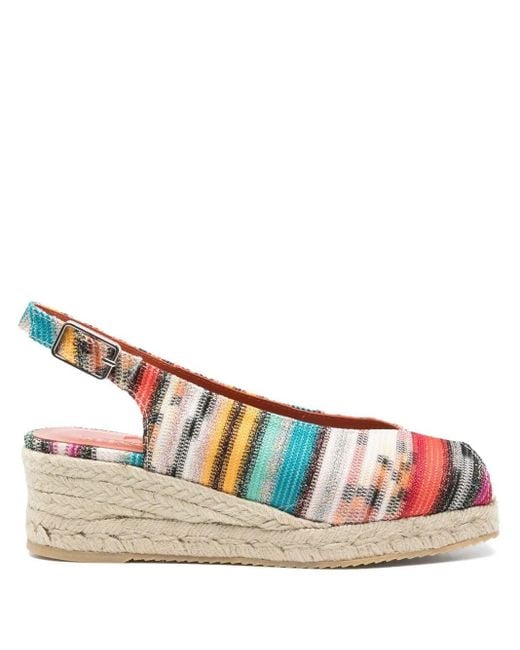 Missoni Pink Joy 30 Espadrillas Raschel Stripes