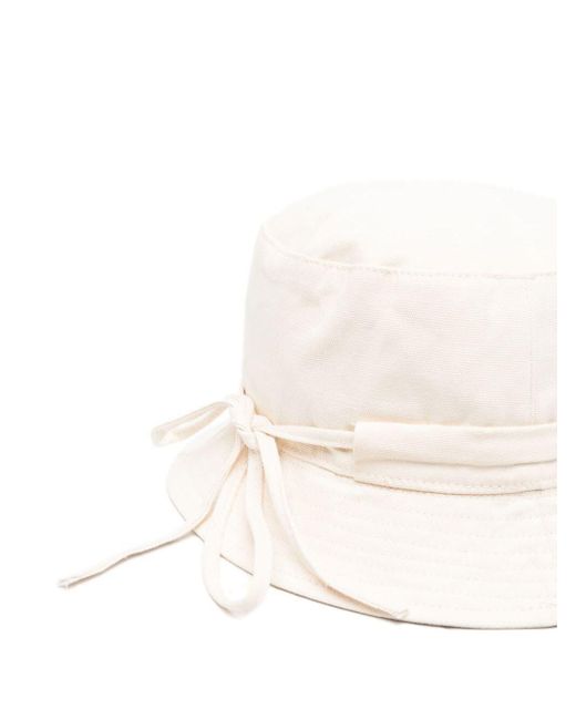 Jacquemus White Hats for men