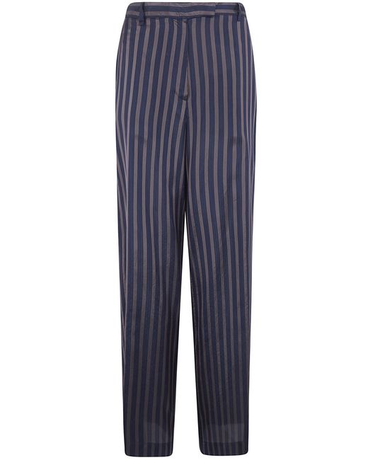 Dries Van Noten Blue Penn Pants