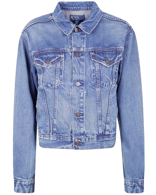 Polo Ralph Lauren Blue "Classic Trk" Standar Trucker Jacket