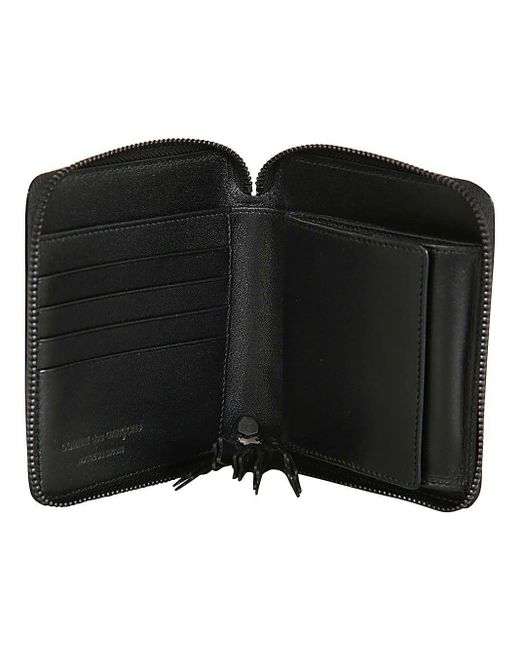 Comme des Garçons Black Zipper Medley Wallet Accessories for men