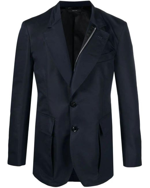Tom Ford Blue Outwear Tailored Jacket for men