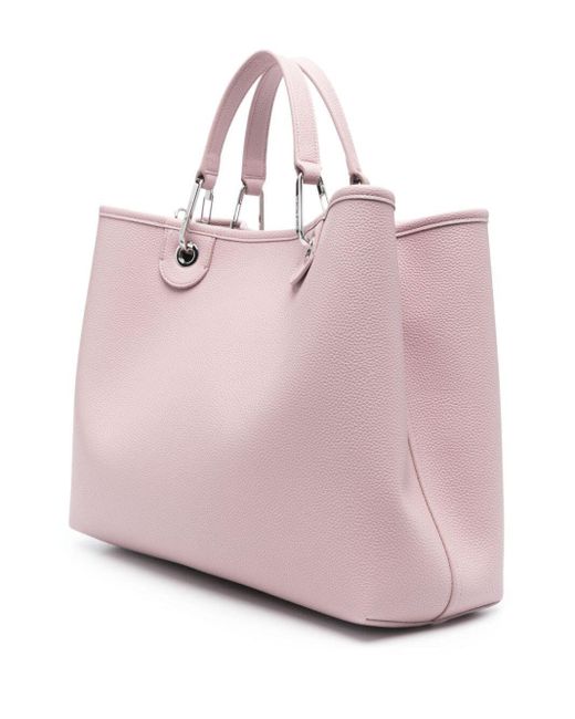 Emporio Armani Pink Medium Myea Tote Bag