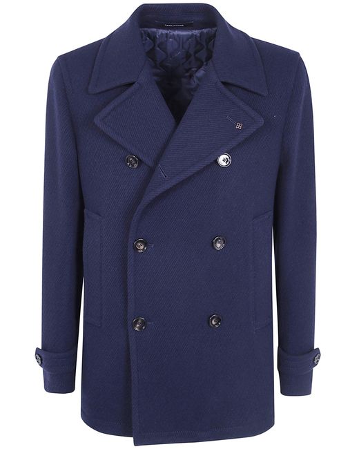 Tagliatore Blue Jacket Wool "Monaco" for men