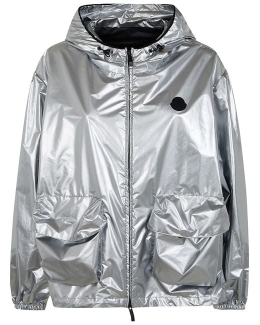 Moncler Gray Jacket Hooded "Ylang"