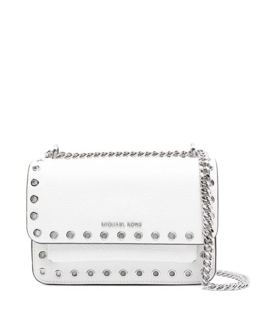 MICHAEL Michael Kors White Claire Small Crossbody Bag