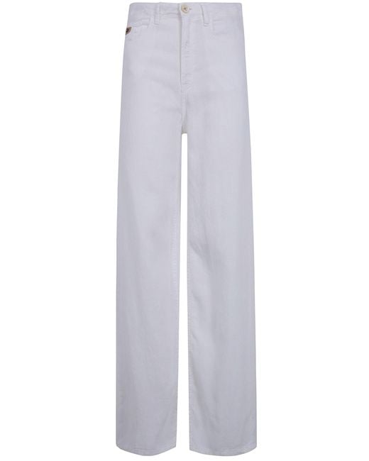Lois White "Skater Loose" Denim