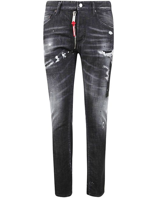 DSquared² Gray Skater Jean Clothing for men