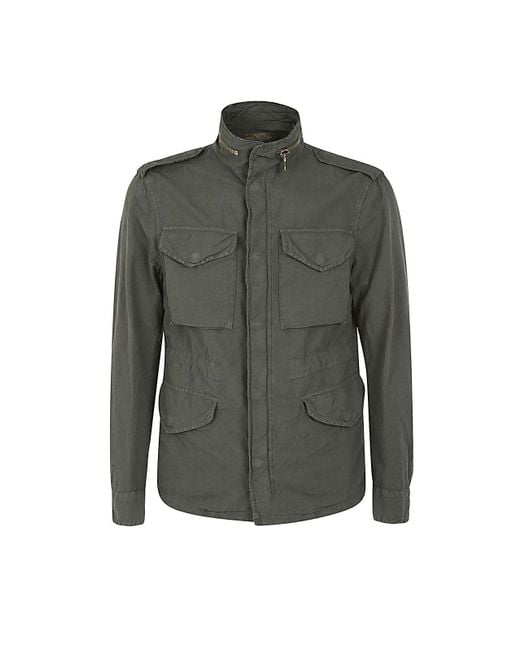 Original Vintage Style Gray Field Jacket for men