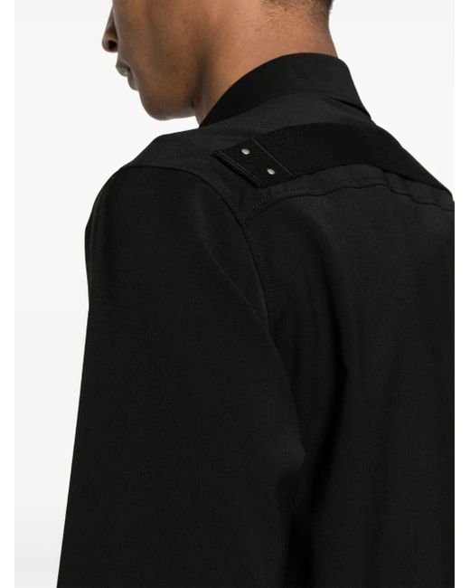 Rick Owens Black Outershirt Clothing for men