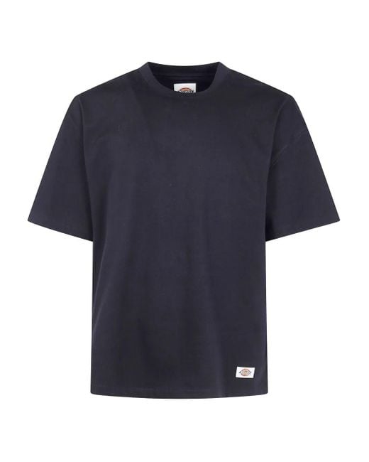 Dickies Blue 'Mineral Heavyweight' Short Sleeves T-Shirt