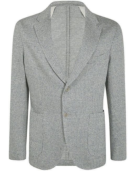 Barba Napoli Gray Jacket Dynamic for men